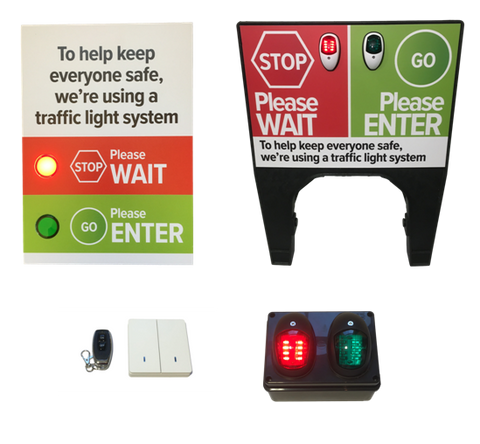 Building and event traffic light system