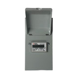 MID approved standard three phase 415v kWh meter in a metal enclosure