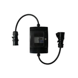 Black heavy duty time switch (230/415v, 16A/32A options)