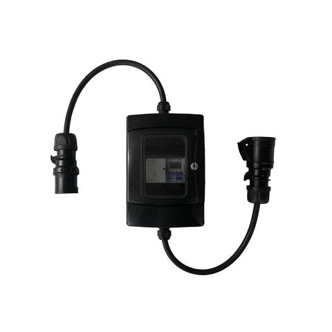 Black heavy duty time switch (230/415v, 16A/32A options)