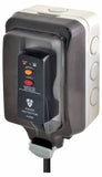 BG WP23L extra large 13A IP66 outside socket for hot tubs with a plug RCD
