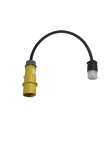 IEC60309 16A 110v plug to American NEMA 5-15 socket adaptor