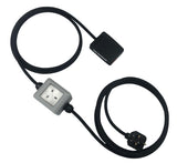 Workshop woodworking foot operated pedal switch with N/C, N/O and latching options.