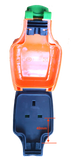 13A UK extension lead with H07RN-F rubber cable, Permaplug and weatherproof socket. RCD options. Gardening, DIY