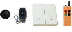 Range of remote controls for dust extractors