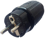 Heavy duty plug in Wi-Fi controller with contactor, suitable for inductive loads. 230v, 16A with European Schuko connectors. Tuya Smart Life