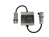 Heavy duty plug in Wi-Fi controller with contactor, suitable for inductive loads. 415v, 32A options. Tuya Smart Life
