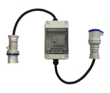 Heavy duty plug in Wi-Fi controller with contactor, suitable for inductive loads. 230v, 16A/32A options. Tuya Smart Life