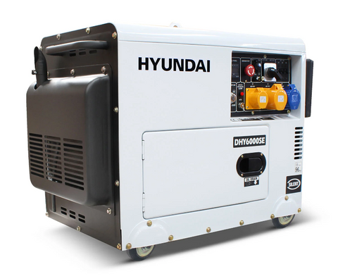 Hyundai DHY6000SE diesel standby generator 5.2kW