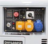 Hyundai DHY6000SE diesel standby generator 5.2kW