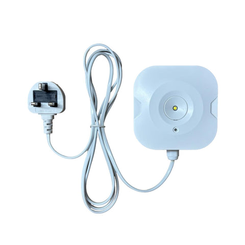 Plug-in emergency power failure compact light 13A plug