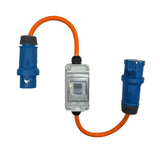 Marine 16A/32A kWh meter (Commando, Marinco and Victron connector options)