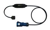 13A plug to 16A CEE 603090 Commando socket