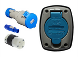 Replacement sockets for ambulance/emergency vehicle inlets