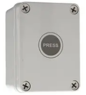 Time delay tag switch, added to an extension lead to enable control of outdoor lighting or heating, saving electricity.